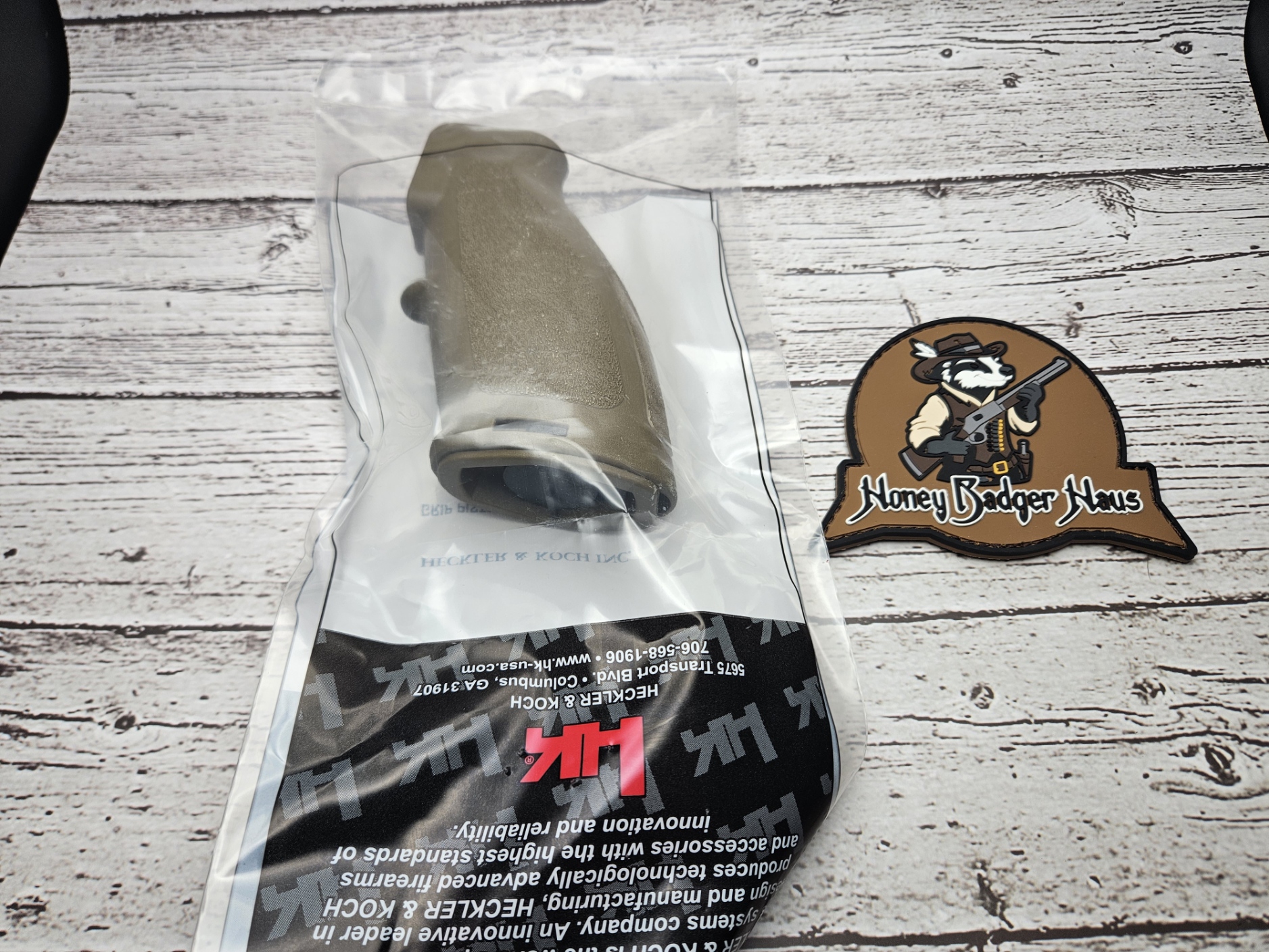 HK 416 Pistol Grip RAL8000 - No Beaver Tail
